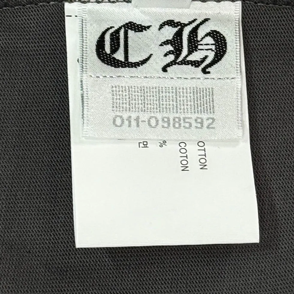 P180 Chrome Hearts 25 high version fabrics made of 300g high-density cotton, no deformation, no shrinkage, complete with three labels, same style for men and women, process: patch embroidery, color: white, black, gray SIZE: S-XL